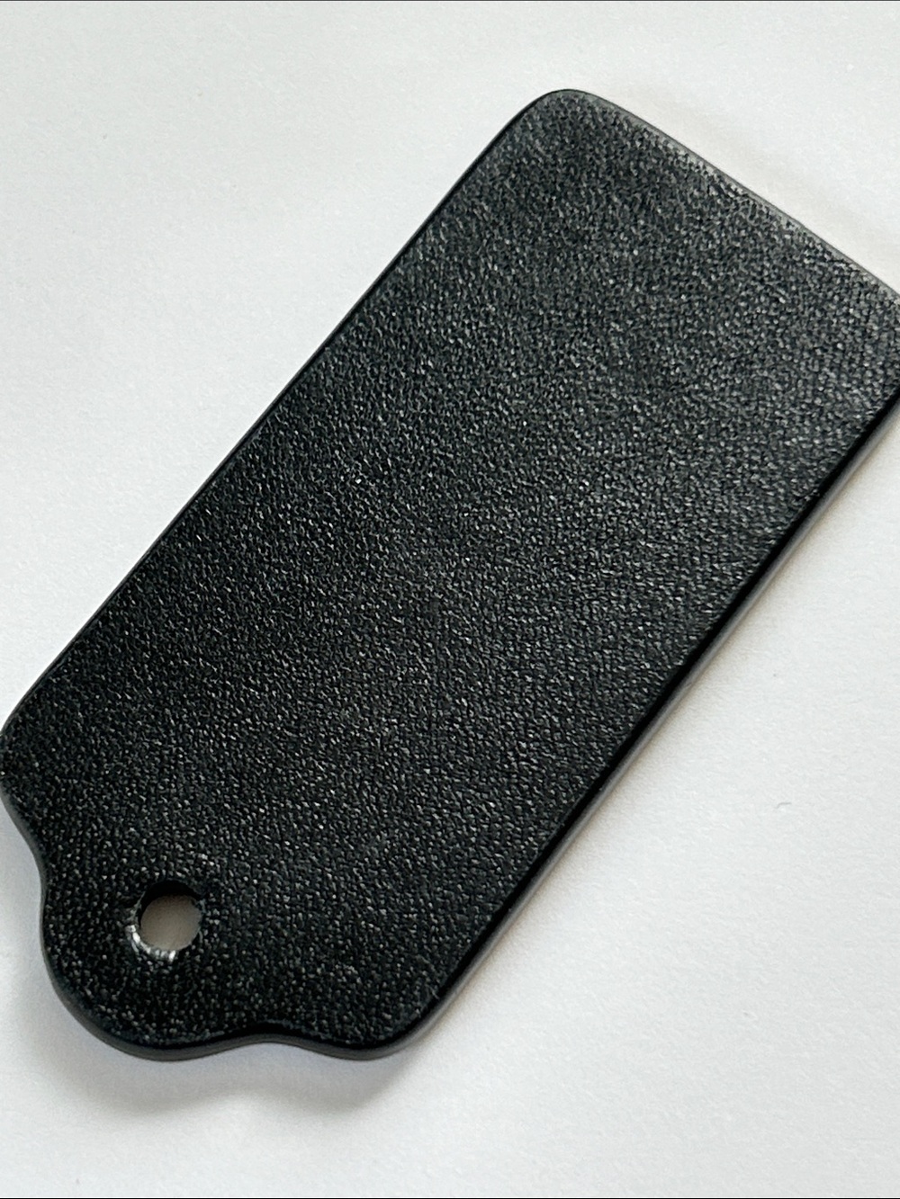 Coach Embossed Black Leather Hang Tag - Picture 3 of 8